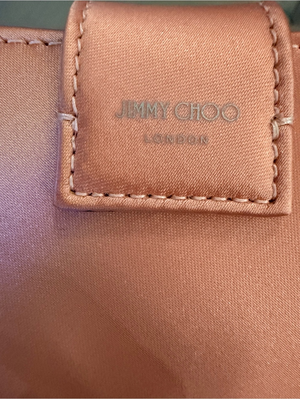 NWT Jimmy Choo Cheri Satin Clutch - Picture 7 of 8